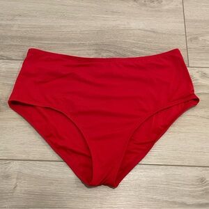 Andie High Waisted Cheeky Bikini Bottom
